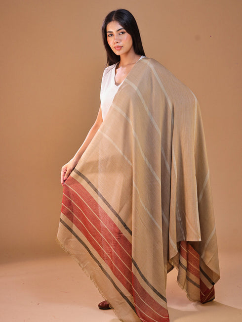 Women's Jamawar Wool Shawl